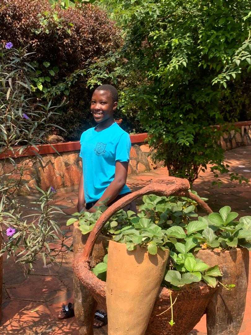 Blessing knows that education is the pathway into the future to which she aspires.